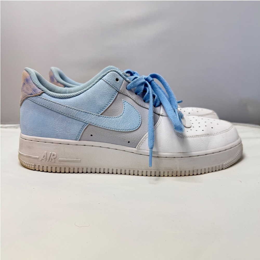 Nike Air Force 1 Low 07 LX Psychic Blue Football Grey CZ0337-400 Men's 10.5